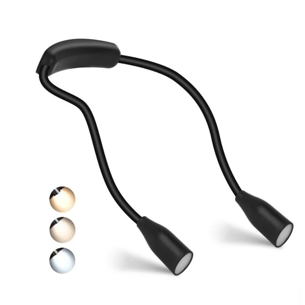 Leeslamp Neklamp LED Draadloos Flexibele Hals Lamp