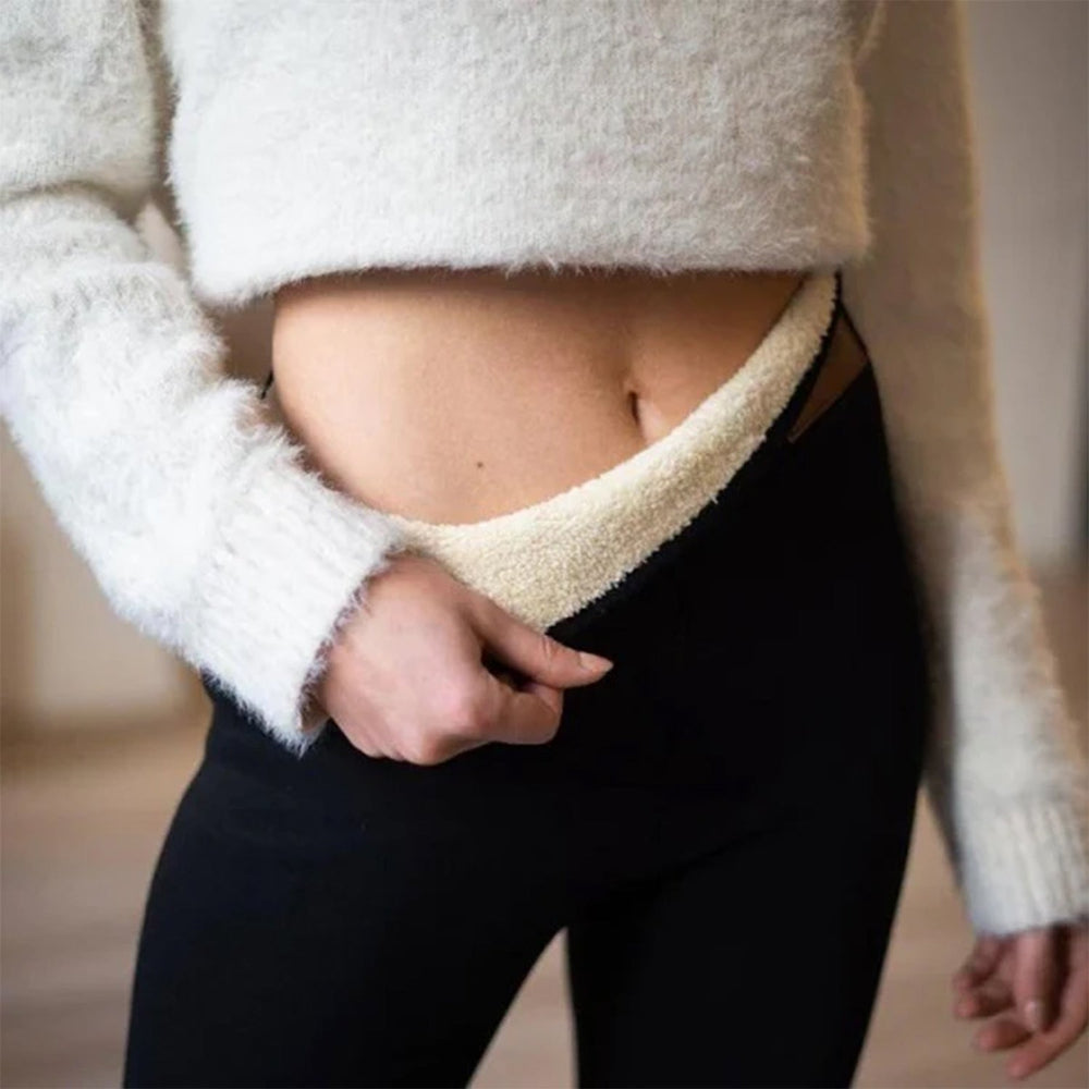 Legging Dames Winter Fleece Hoge Taille Warm