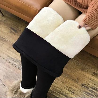 Legging Dames Winter Fleece Hoge Taille Warm