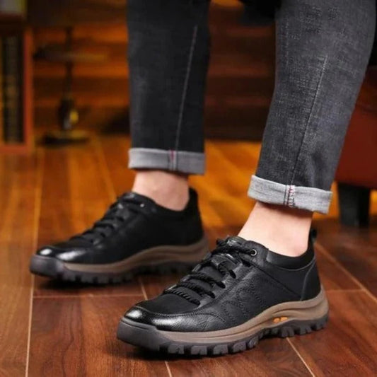 Leren Schoenen Orthopedisch Waterdicht Comfortabele Buitenschoenen