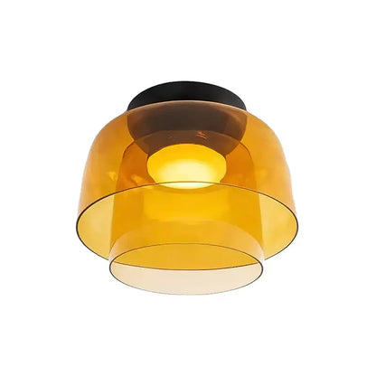 Aura Levels-Gelaagde Glazen Plafondlamp