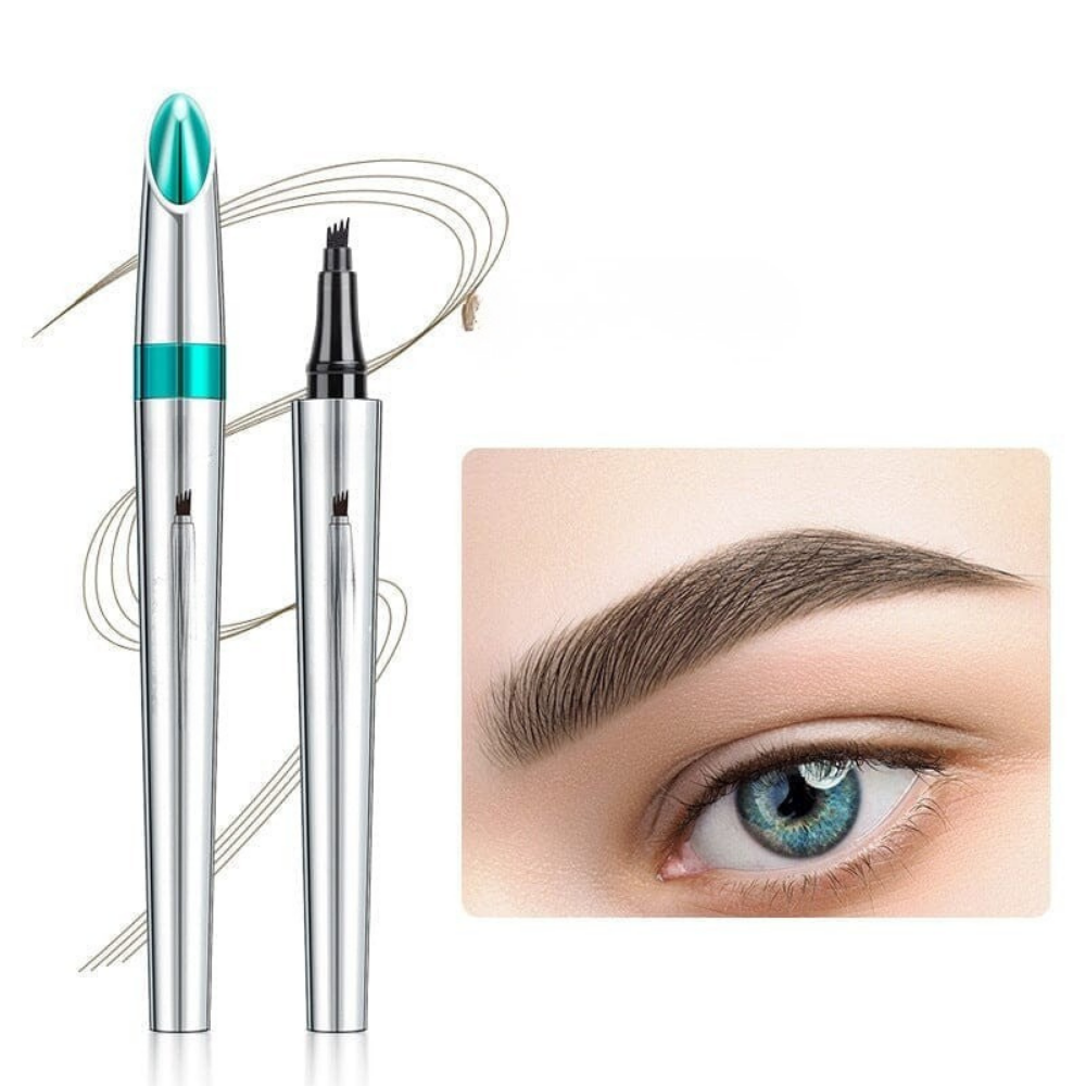 Wenkbrauw Make-up Microblading Pen 4-Punt Tip Waterdicht
