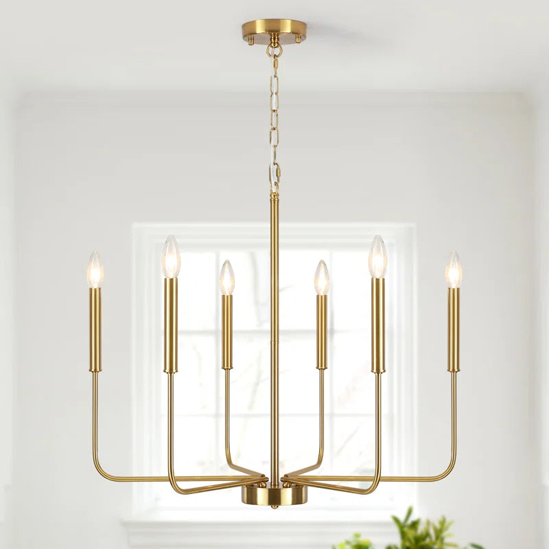 Modern Industrial Iron Pendant Light met Geometrisch Ontwerp