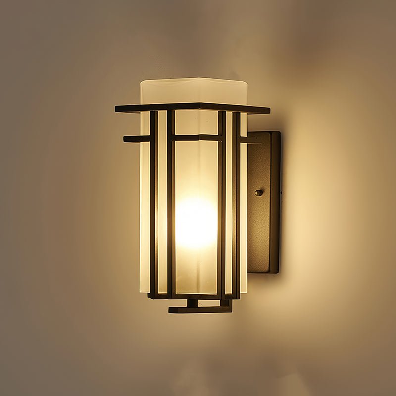 Retro IP65 Buitenmuurlamp met IJzeren Behuizing