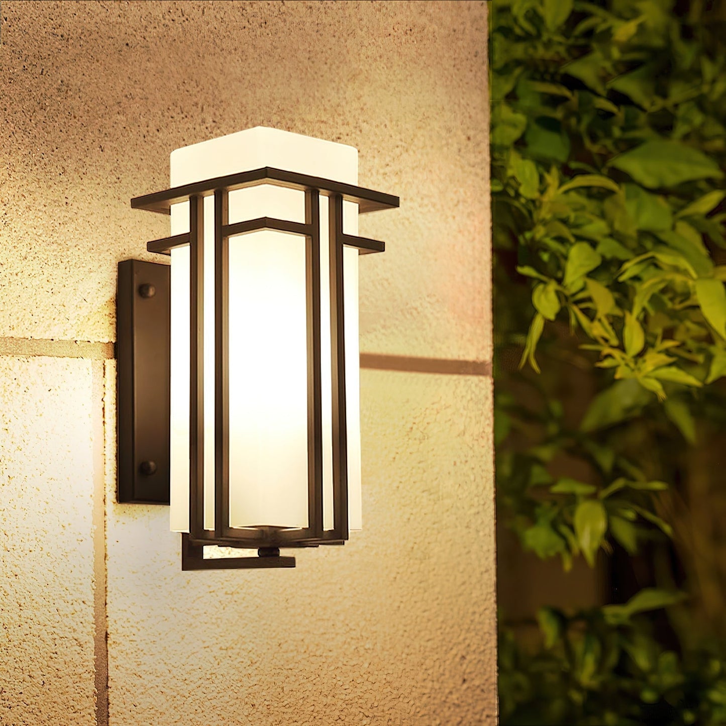 Retro IP65 Buitenmuurlamp met IJzeren Behuizing