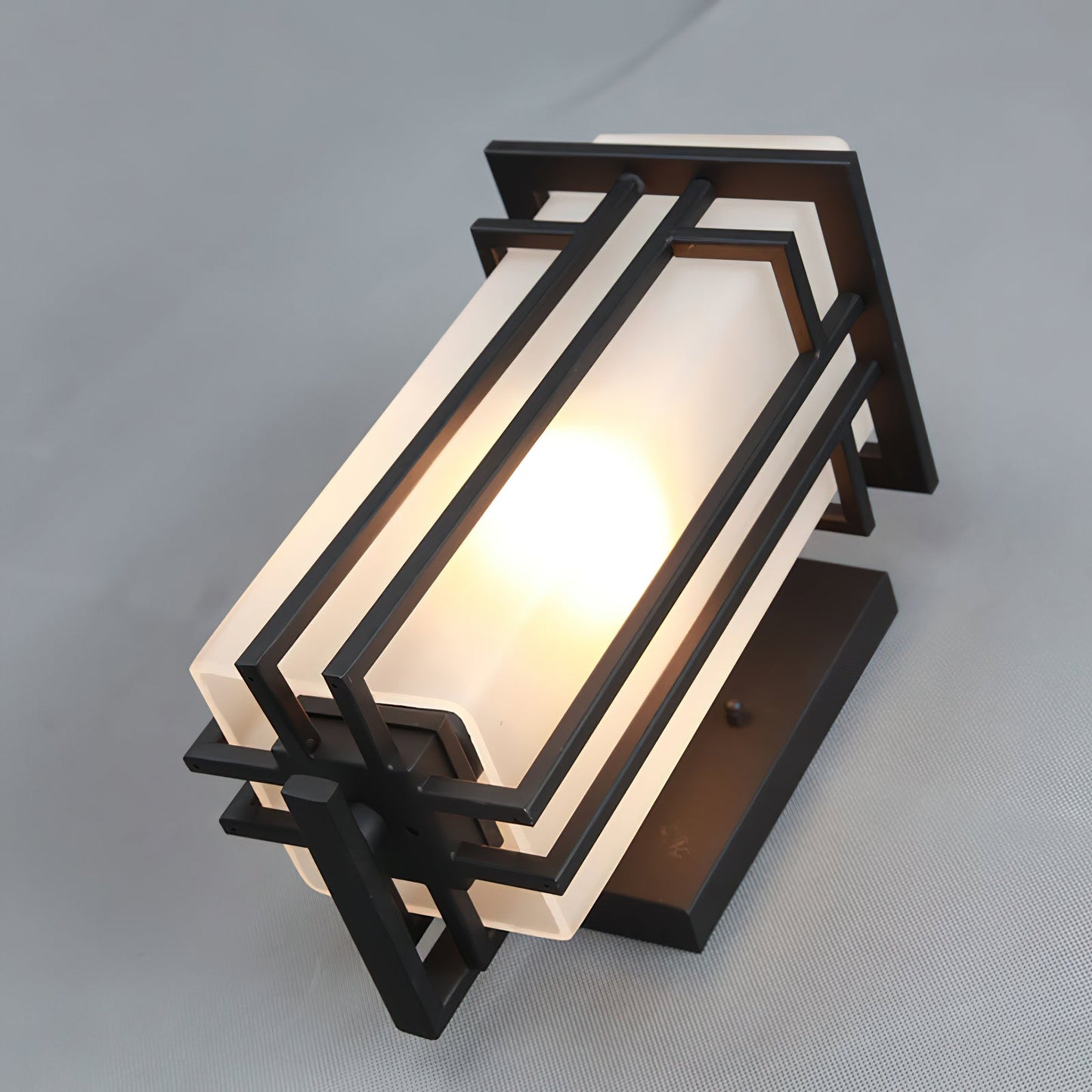 Retro IP65 Buitenmuurlamp met IJzeren Behuizing