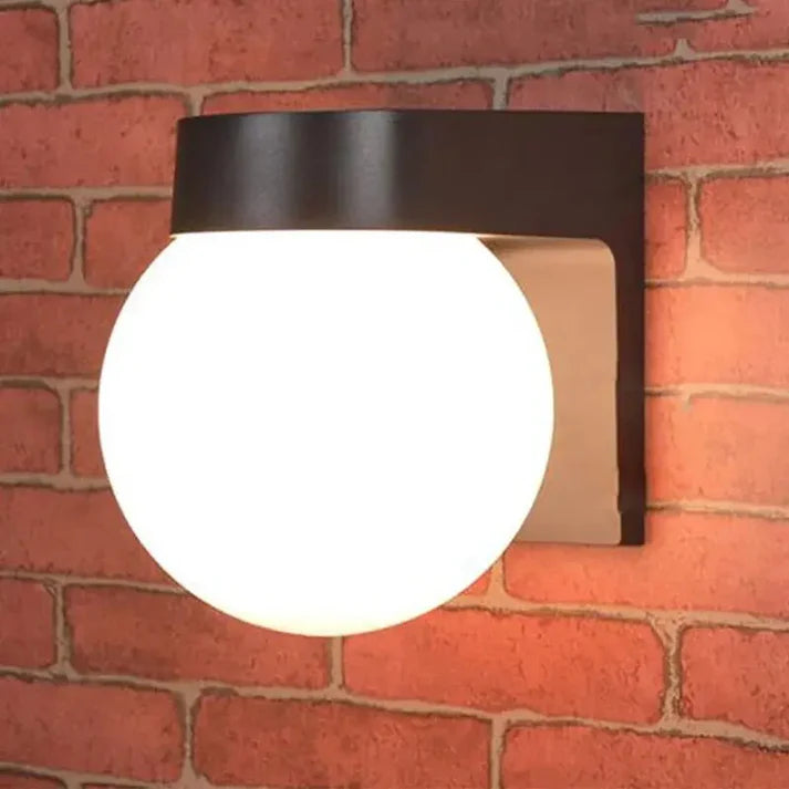 Minimalistische Globe LED Buitengevel Lamp