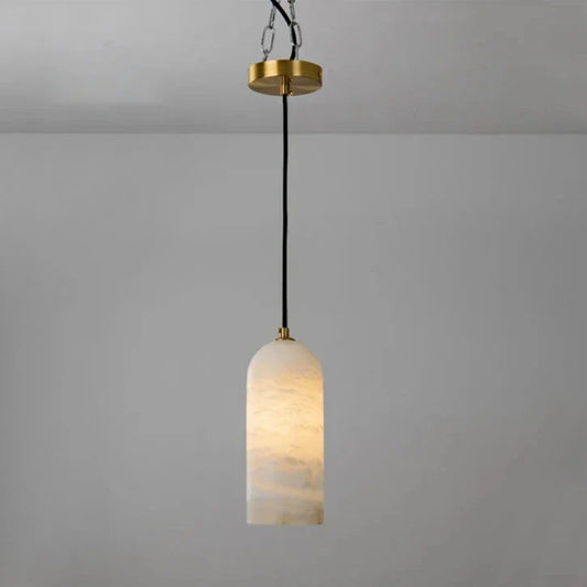 Lumea Marble Messing LED Hanglamp