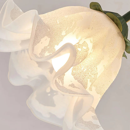 Creatief Bloemvormige Glazen Wandlamp