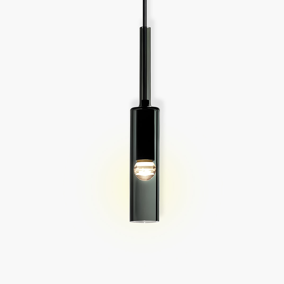 Scandinavisch Ontwerp Glazen Cilinder LED Hanglamp