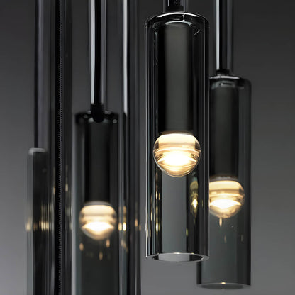 Scandinavisch Ontwerp Glazen Cilinder LED Hanglamp