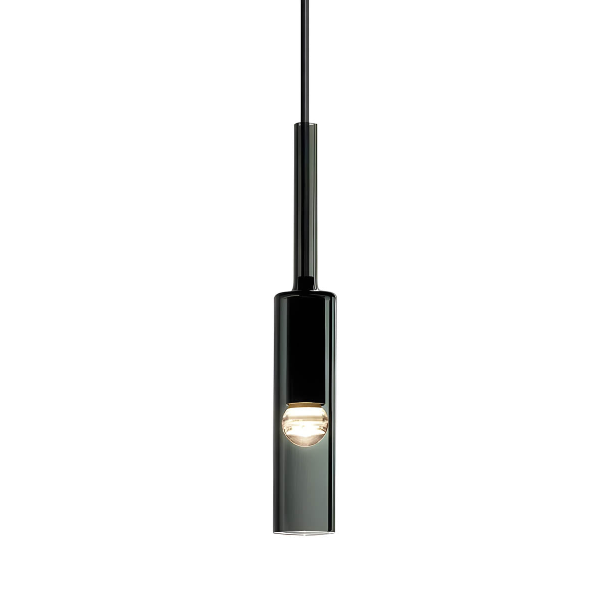 Scandinavisch Ontwerp Glazen Cilinder LED Hanglamp
