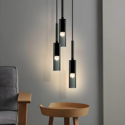 Scandinavisch Ontwerp Glazen Cilinder LED Hanglamp