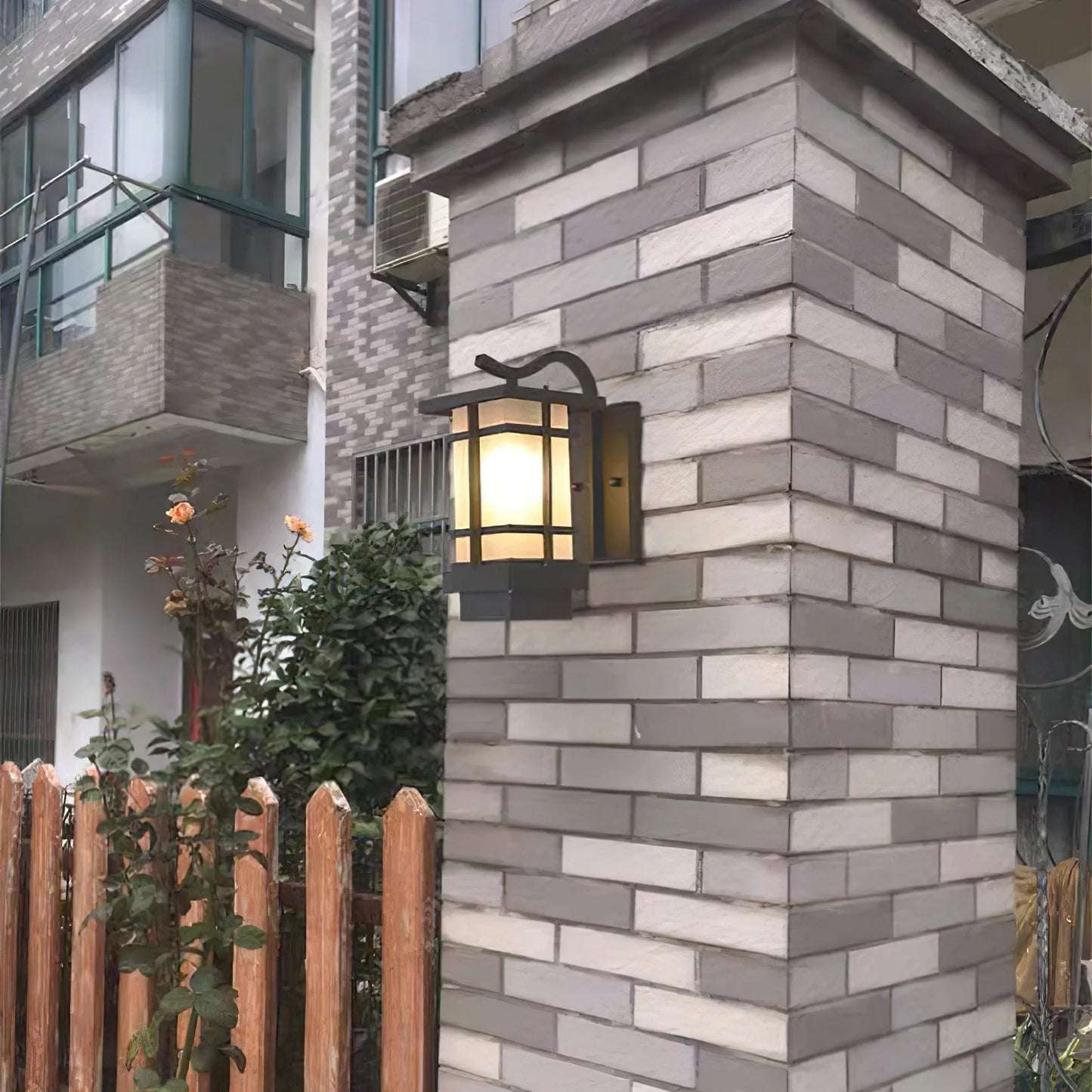 Moderne Madison lantaarn Buiten Wandlamp