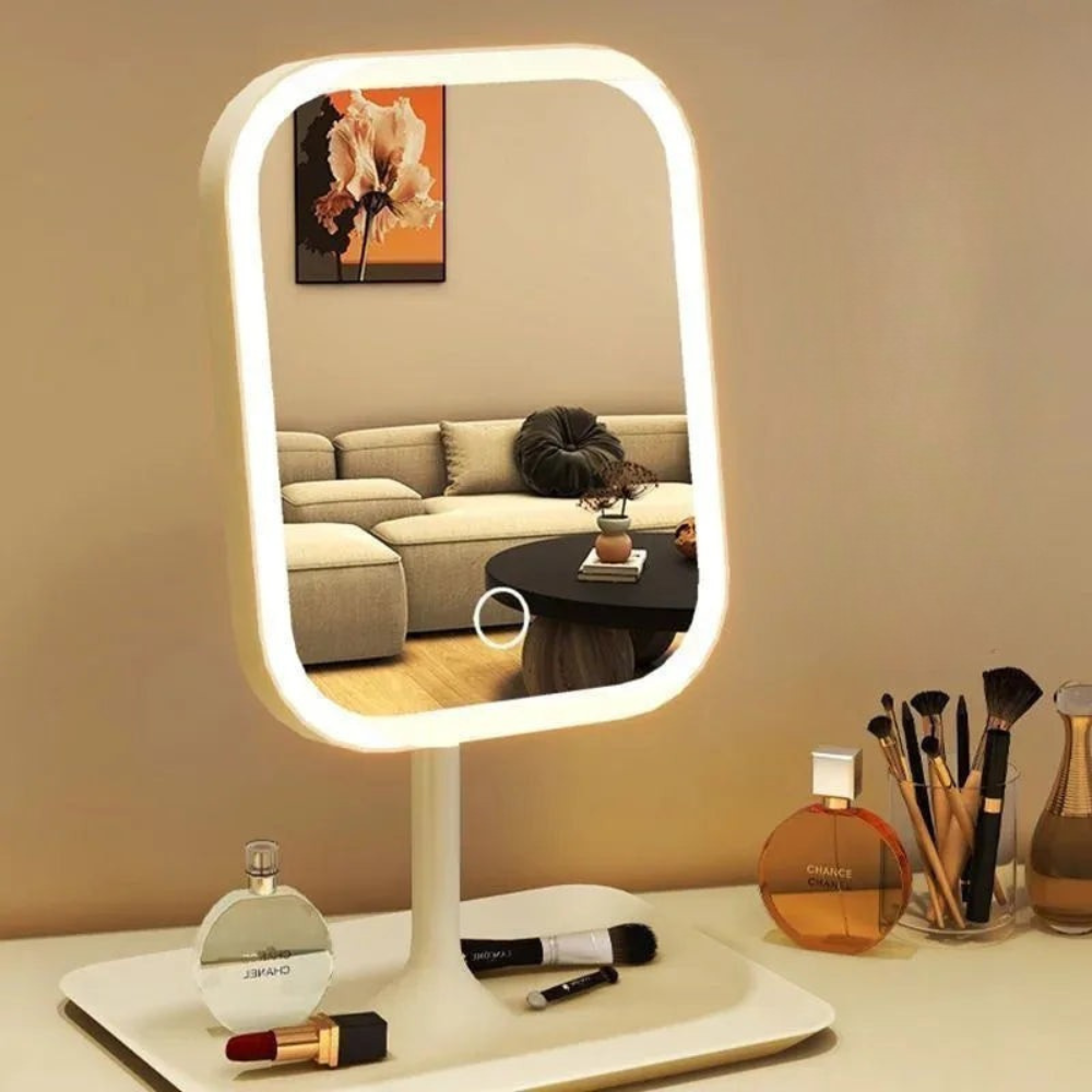 Make Up Spiegel LED Tafelmodel Dimbaar Modern Design