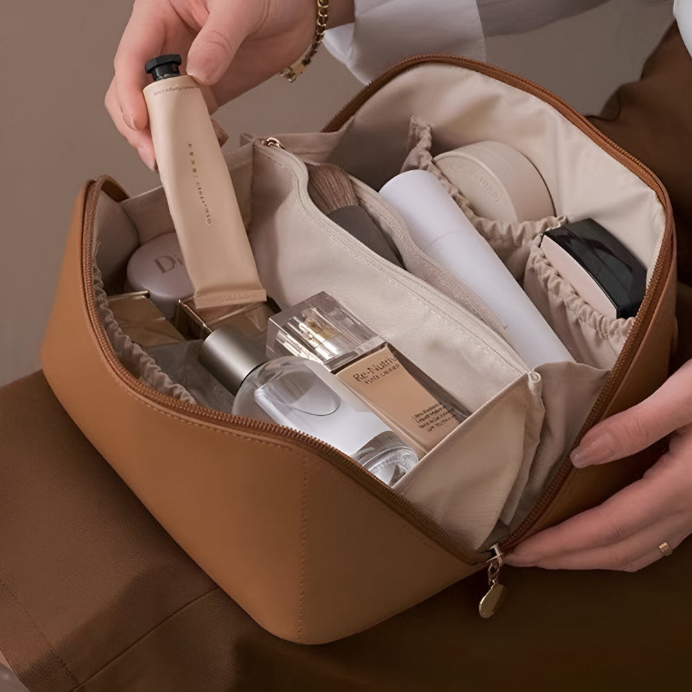 Makeup Tas Grote Capaciteit Reizen PU Organizer