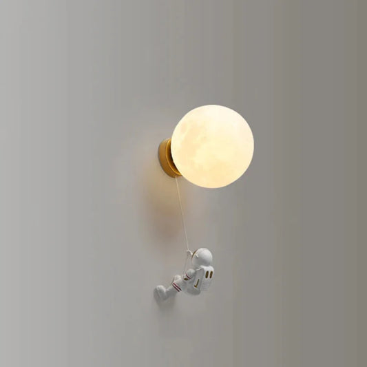 Maanlicht Wandlamp met Artistiek Design