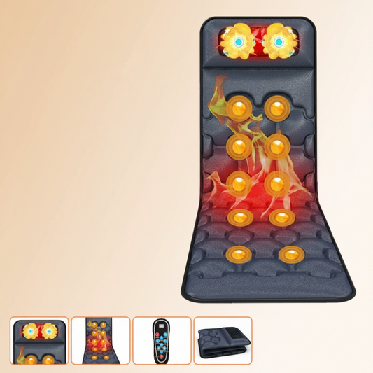 Massage Mat Verwarmd Volledig Lichaam Vibratie Therapie