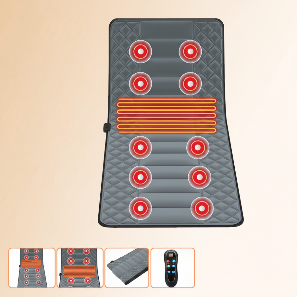 Massage Mat Verwarmd Volledig Lichaam Vibratie Therapie