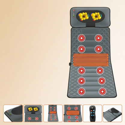 Massage Mat Verwarmd Volledig Lichaam Vibratie Therapie