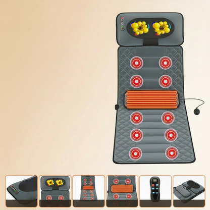 Massage Mat Verwarmd Volledig Lichaam Vibratie Therapie