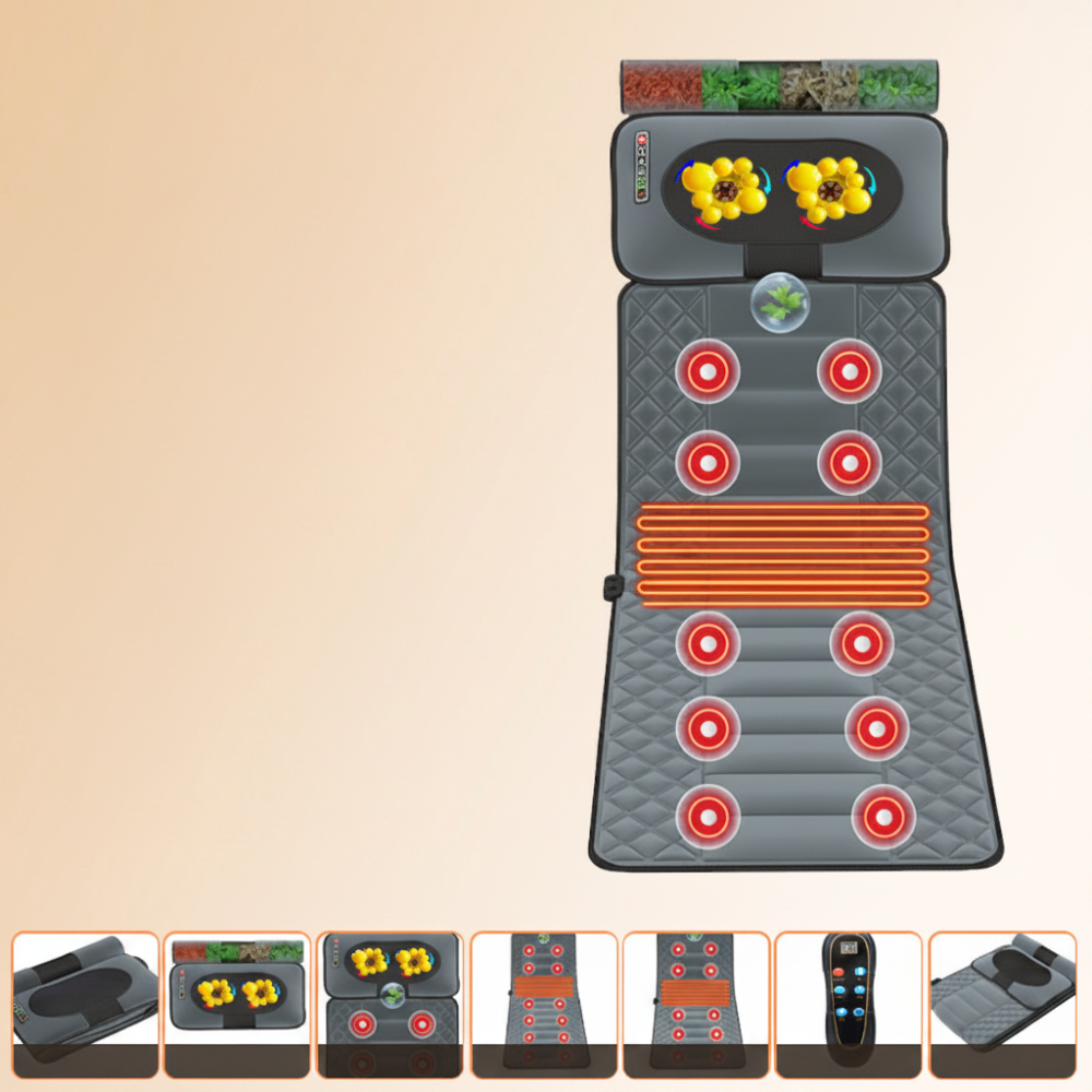 Massage Mat Verwarmd Volledig Lichaam Vibratie Therapie