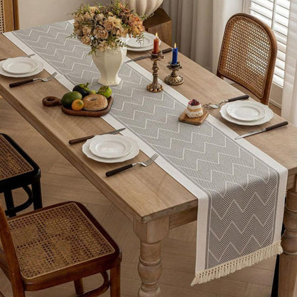 Microvezel Tafelloper Geweven Modern Eettafel Decoratie
