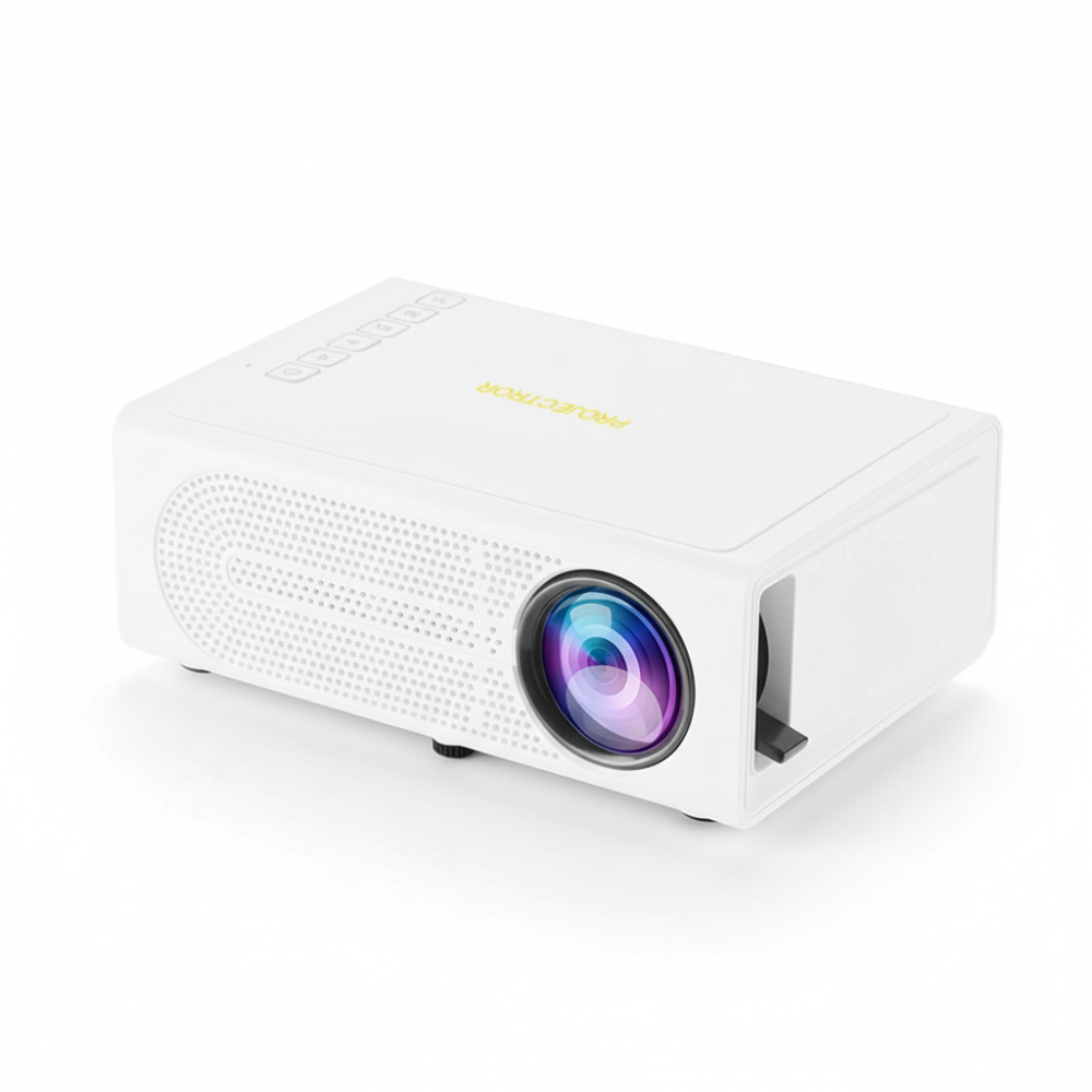 Mini Projector Draagbaar 3000 Lumen Thuisbioscoop Binnen Buiten