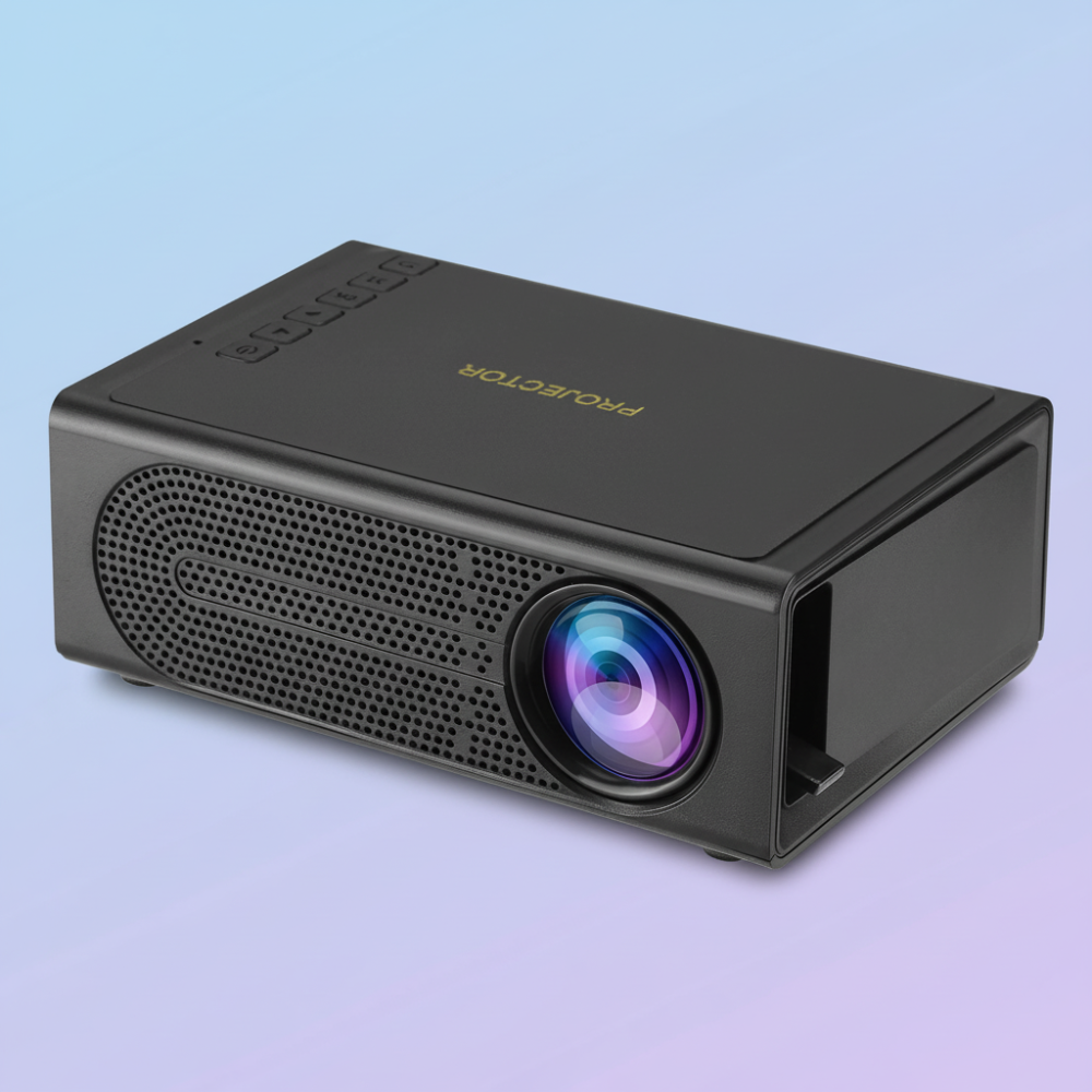 Mini Projector Draagbaar 3000 Lumen Thuisbioscoop Binnen Buiten