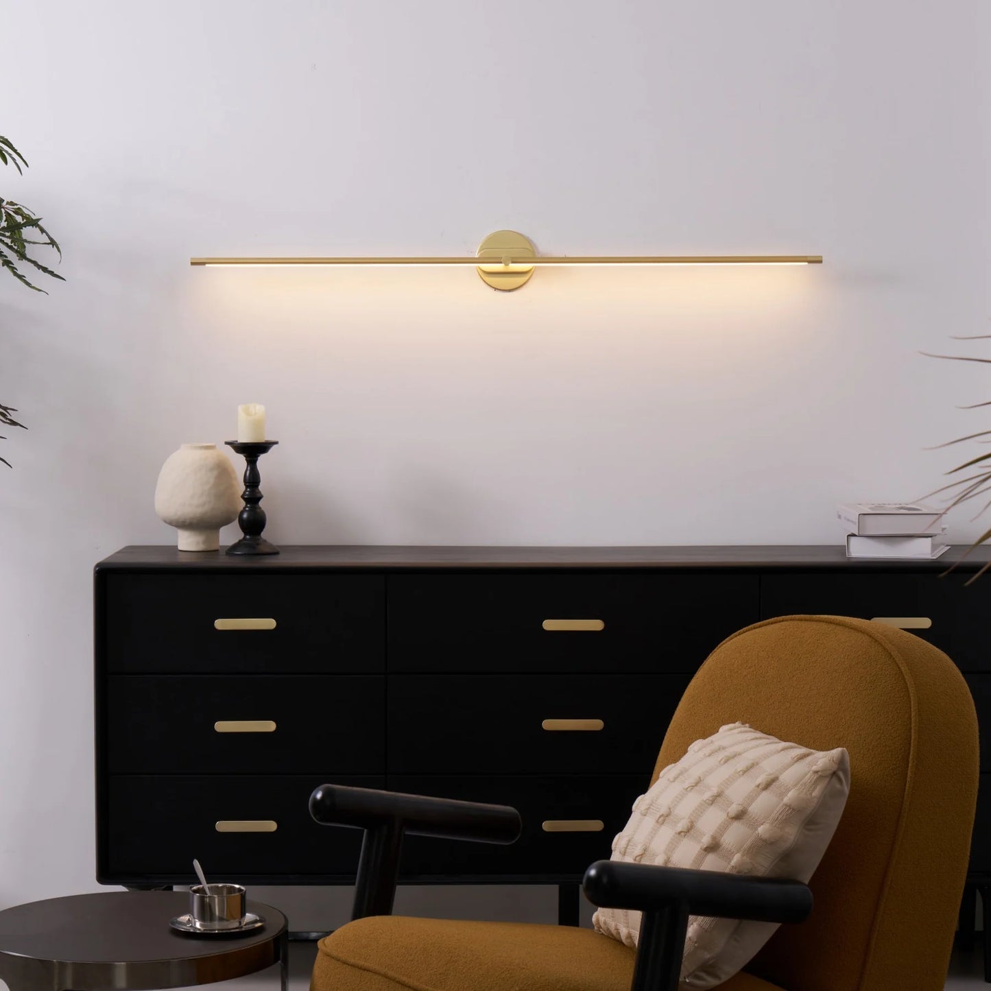Minimalistische Strak Design Lineair wandlamp