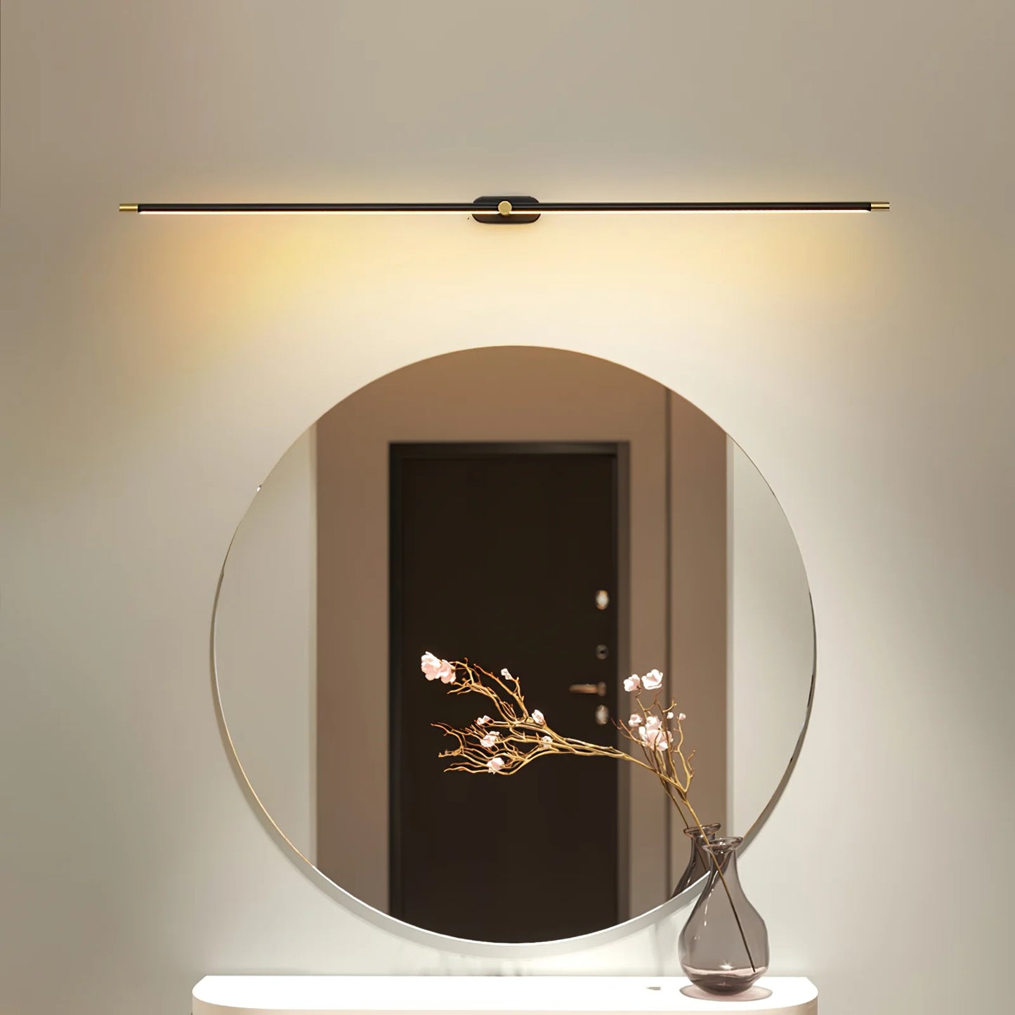 Minimalistische Strak Design Lineair wandlamp