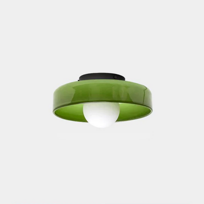 Plafondlamp Glas Rond Modern Minimalistisch Binnenverlichting