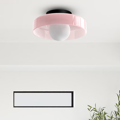 Plafondlamp Glas Rond Modern Minimalistisch Binnenverlichting