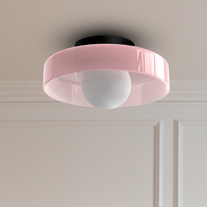 Plafondlamp Glas Rond Modern Minimalistisch Binnenverlichting