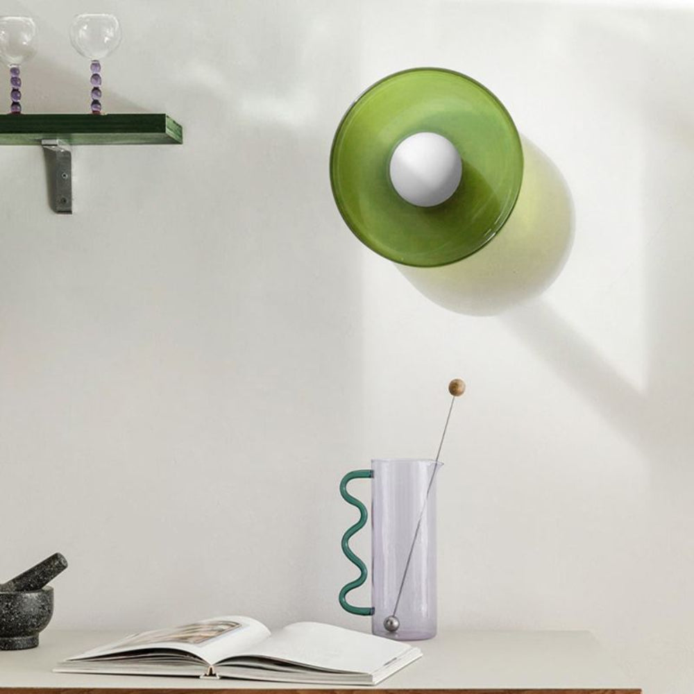 Plafondlamp Glas Rond Modern Minimalistisch Binnenverlichting