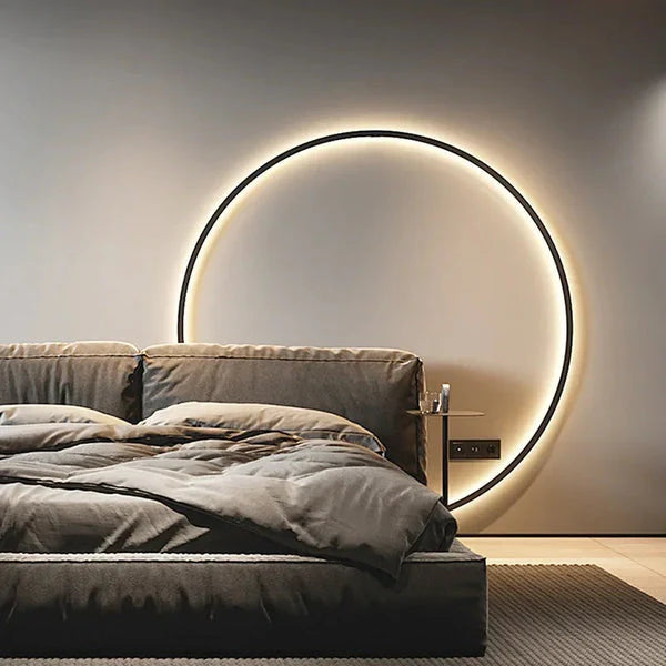 LumiRing - Minimalistische Ronde LED Wandlamp