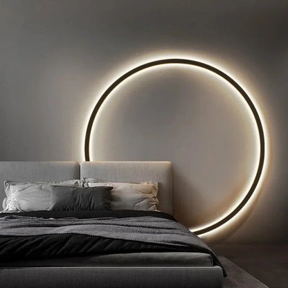 LumiRing - Minimalistische Ronde LED Wandlamp