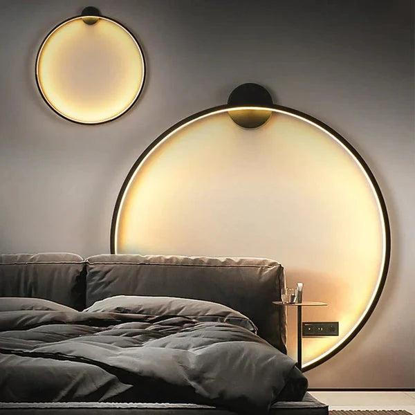 LumiRing - Minimalistische Ronde LED Wandlamp