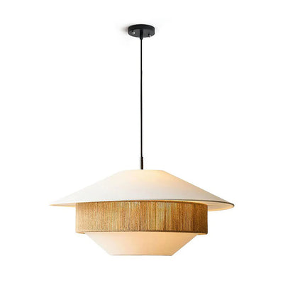 Aurora  Kunstzinnige Gemengde Geweven Hanglamp