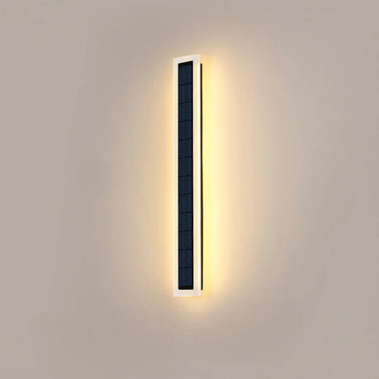 Moderne Solar Lange LED Buiten Wandlamp