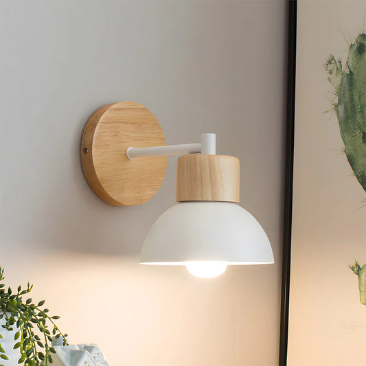 Moderne Creatieve Houten Wandlamp