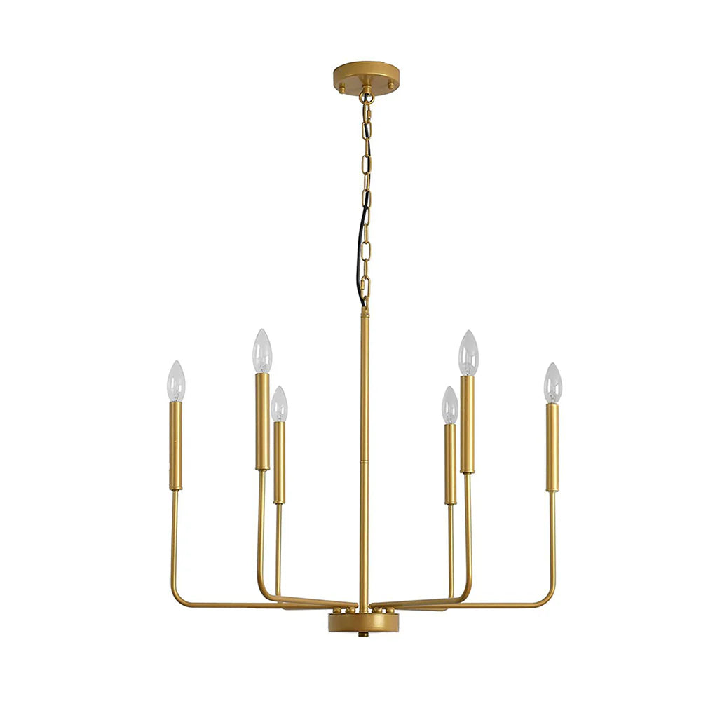 Modern Industrial Iron Pendant Light met Geometrisch Ontwerp