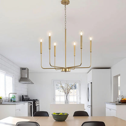Modern Industrial Iron Pendant Light met Geometrisch Ontwerp