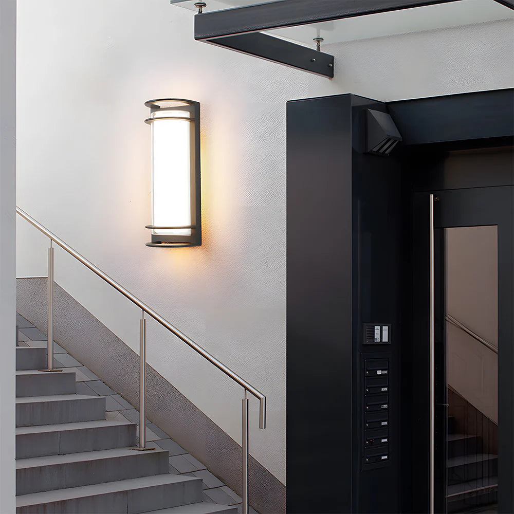 Acryl Ronde LED Buitenwandlamp - IP68 Waterdicht