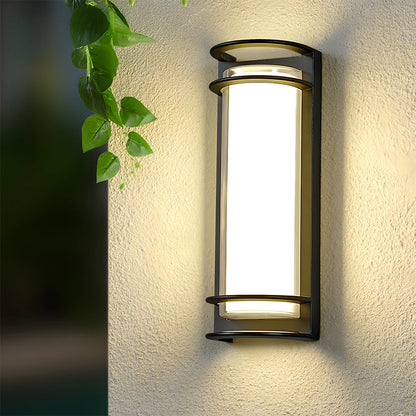 Acryl Ronde LED Buitenwandlamp - IP68 Waterdicht
