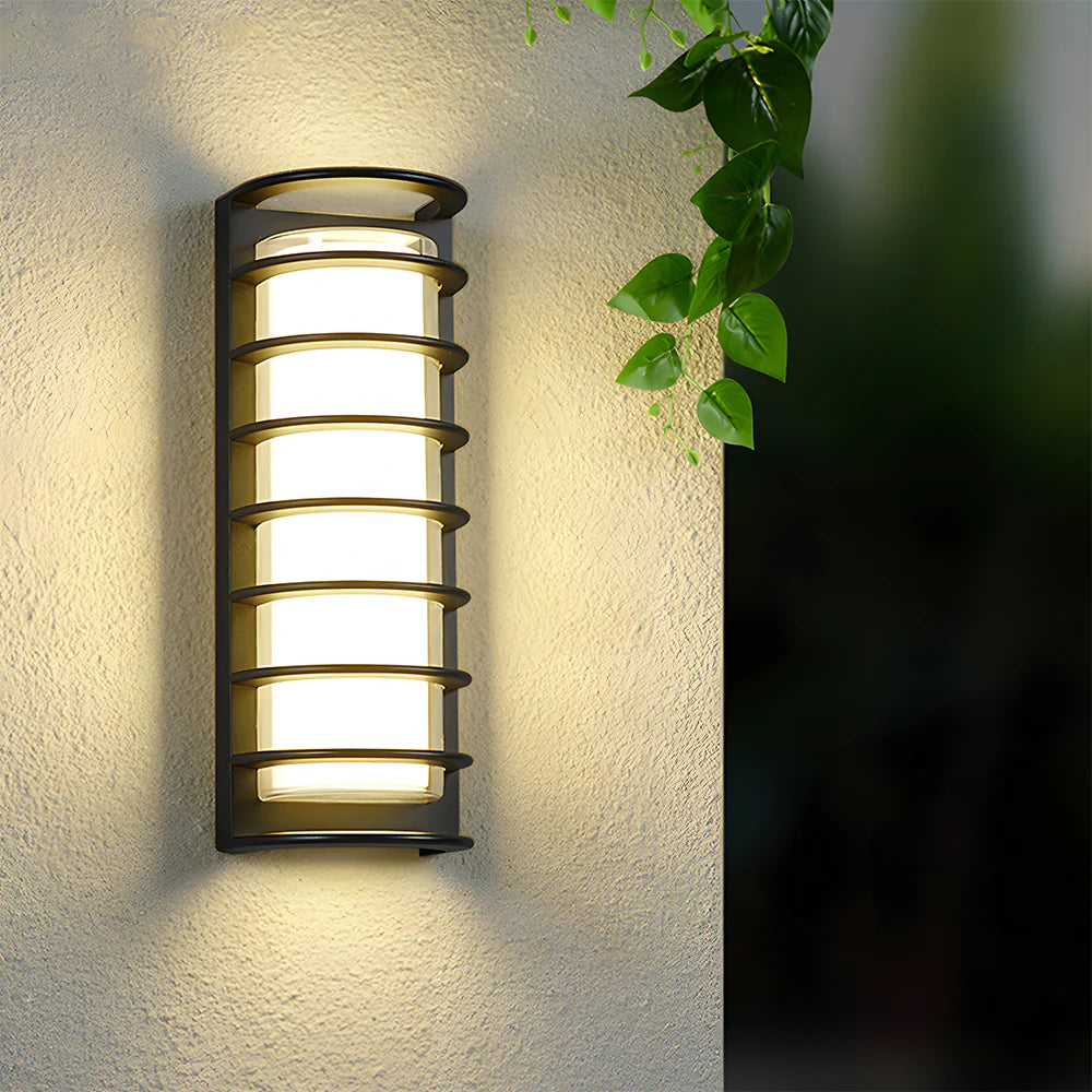 Acryl Ronde LED Buitenwandlamp - IP68 Waterdicht