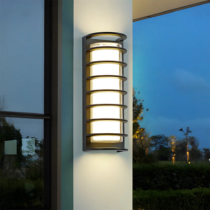 Acryl Ronde LED Buitenwandlamp - IP68 Waterdicht