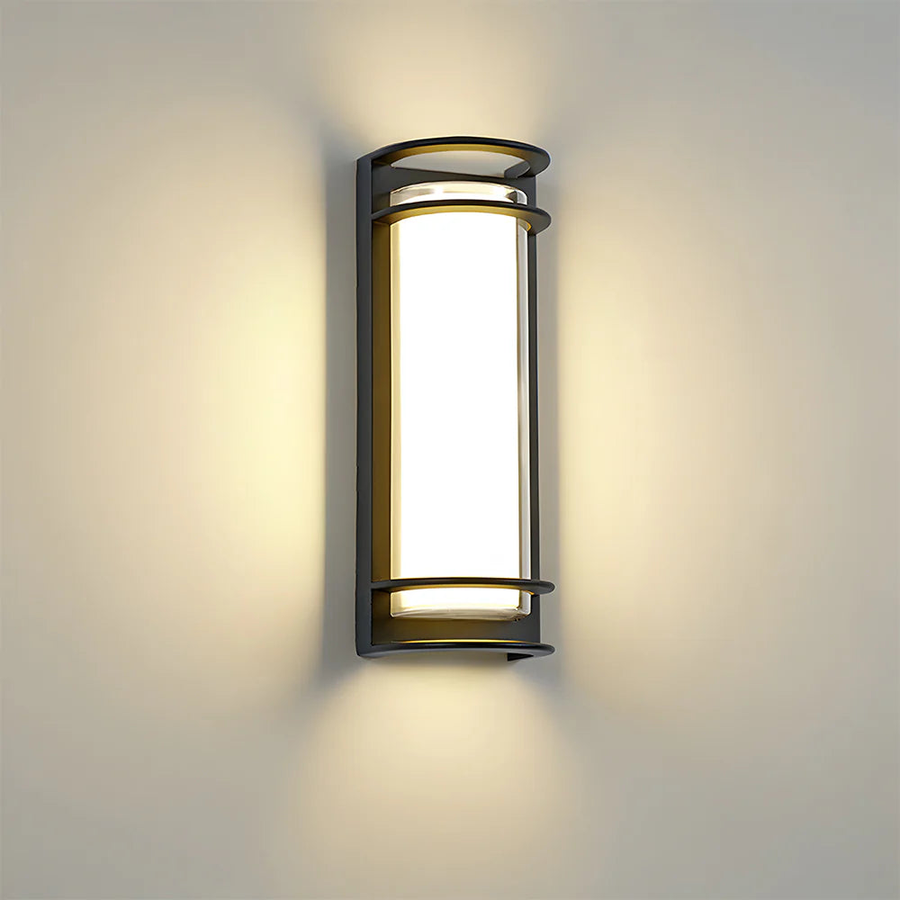 Acryl Ronde LED Buitenwandlamp - IP68 Waterdicht
