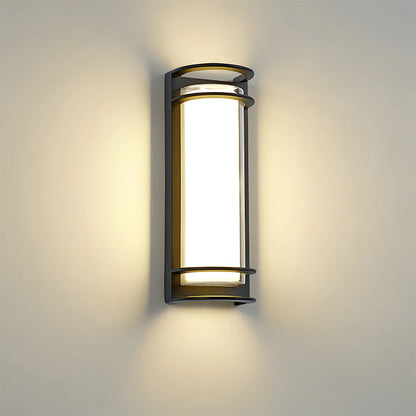 Acryl Ronde LED Buitenwandlamp - IP68 Waterdicht