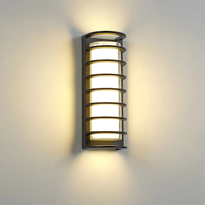 Acryl Ronde LED Buitenwandlamp - IP68 Waterdicht